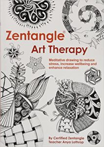 Buchcover: Zentangle Art Therapy by Anya Lothrop