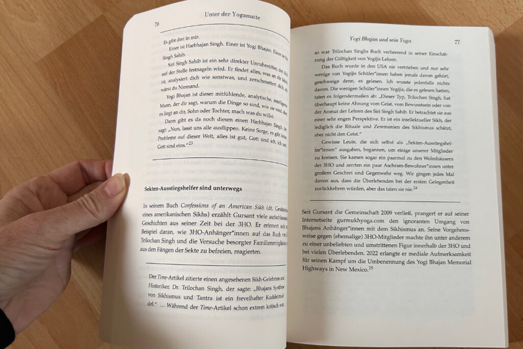 Seiten eines von mir gesetzten Buches.